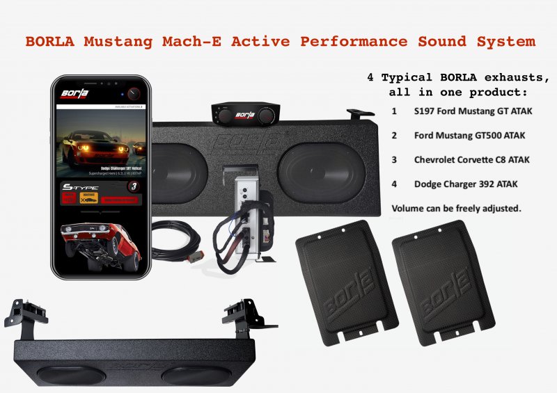 mustang mach-e sctive sound system